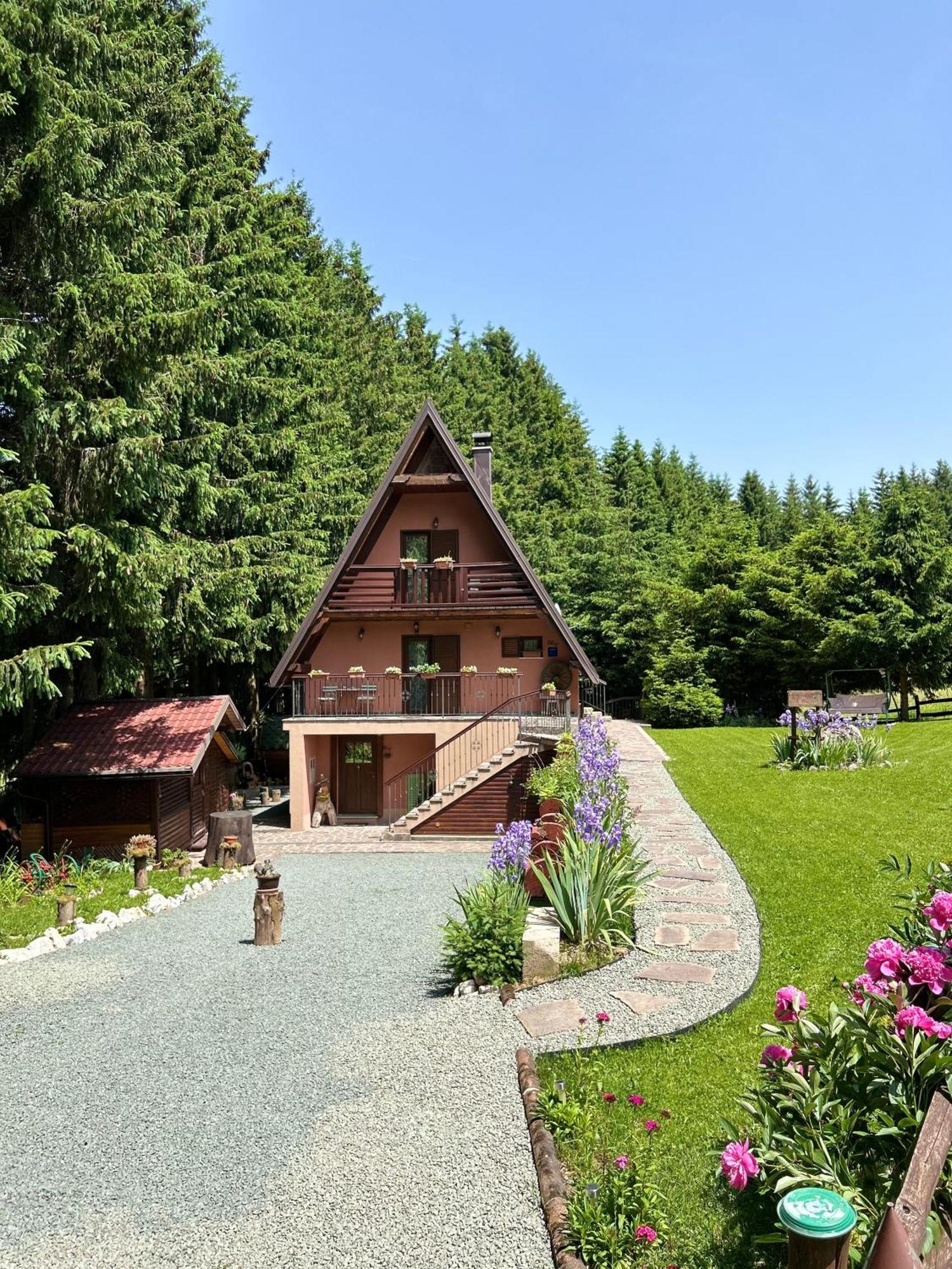 Chalet Calla Mrkopalj Exteriér fotografie